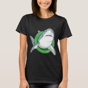 Camiseta Vida útil de natación de tiburón