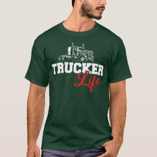 Camiseta Vida útil del camionero
