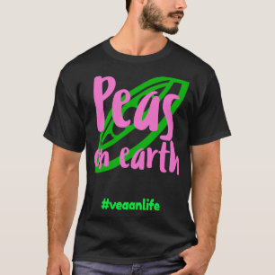 Camiseta Vida Vegana en la Tierra Hombres Mujeres