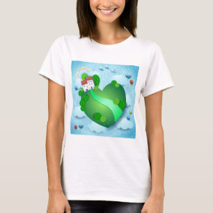 Camiseta Vida verde