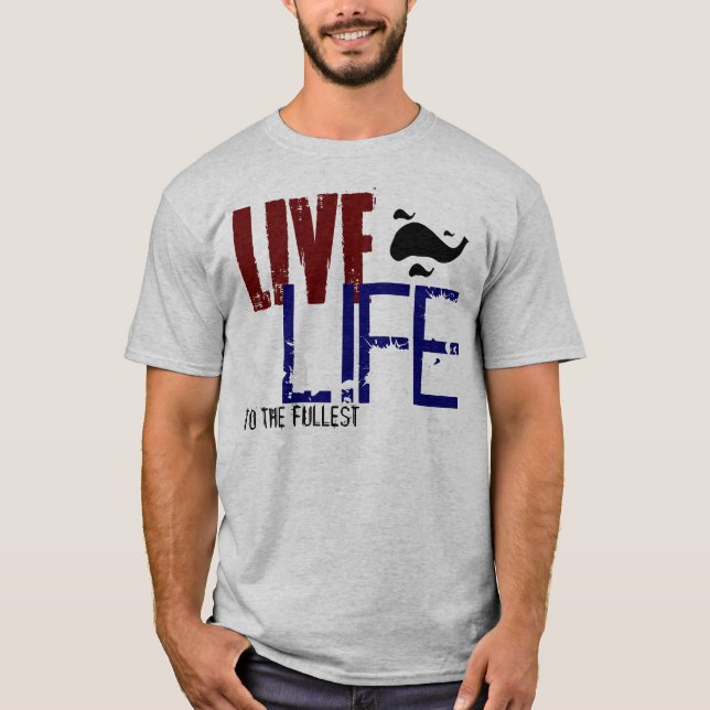 CAMISETA VIDA VIVA AL MÁS LLENO (Anverso)