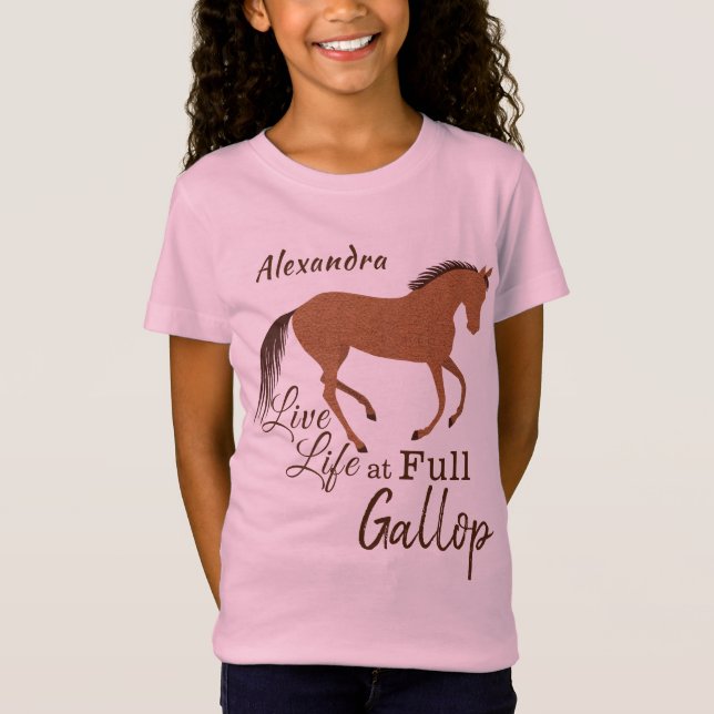 Camiseta Vida viva de la imitación de cuero rústica del (Anverso)