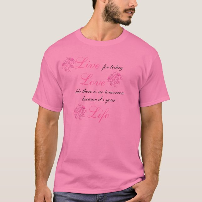 Camiseta Vida viva del amor (Anverso)