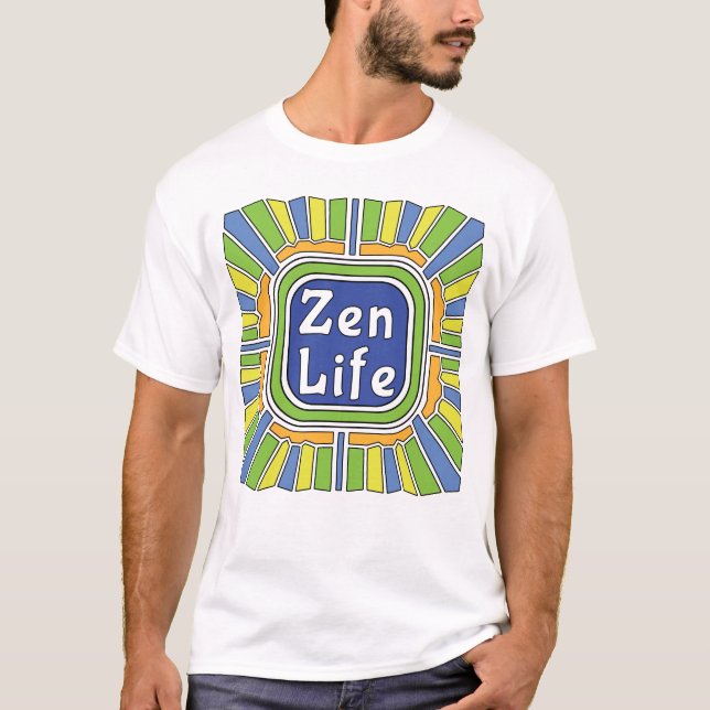 Camiseta Vida Zen para mí (Anverso)