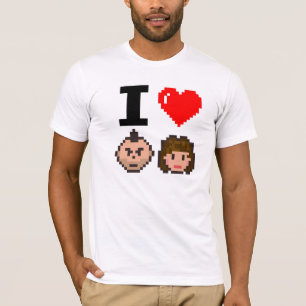 Camiseta Vidas adicionales I <3 TV