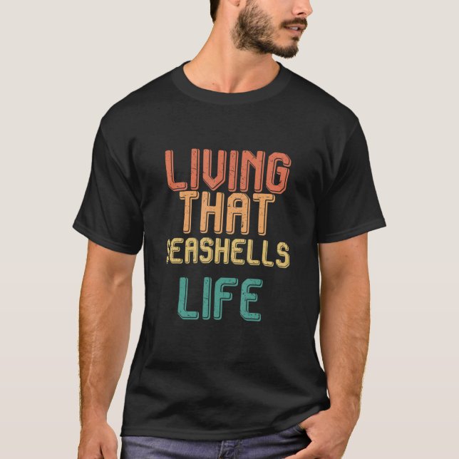 Camiseta Vidas de época que viven en SEASHELLS (Anverso)