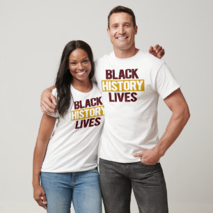 Camiseta Vidas de la Historia Negra