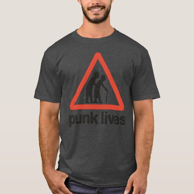 Camiseta Vidas de punk (Anverso)