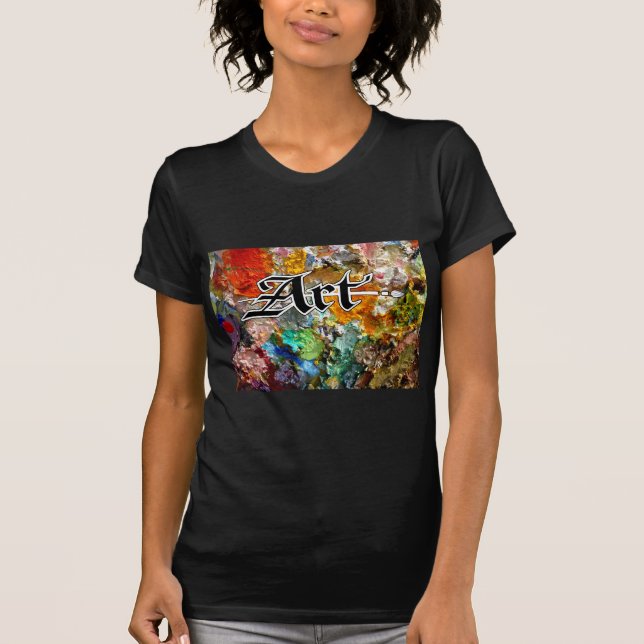 Camiseta ¡Vidas del arte! (Anverso)
