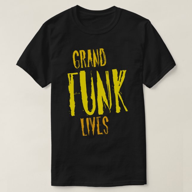 Camiseta Vidas del Gran Funk (Diseño del anverso)