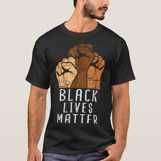 Camiseta Vidas Negras Blm Derechos Humanos Mes de la Histor (Anverso)