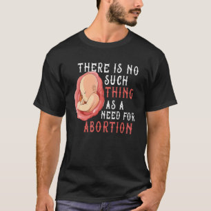 Camiseta Vidas no nacidas conservadoras anti aborto por vid