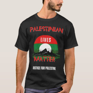 Camiseta Vidas Palestinas - Justicia Para Palestina