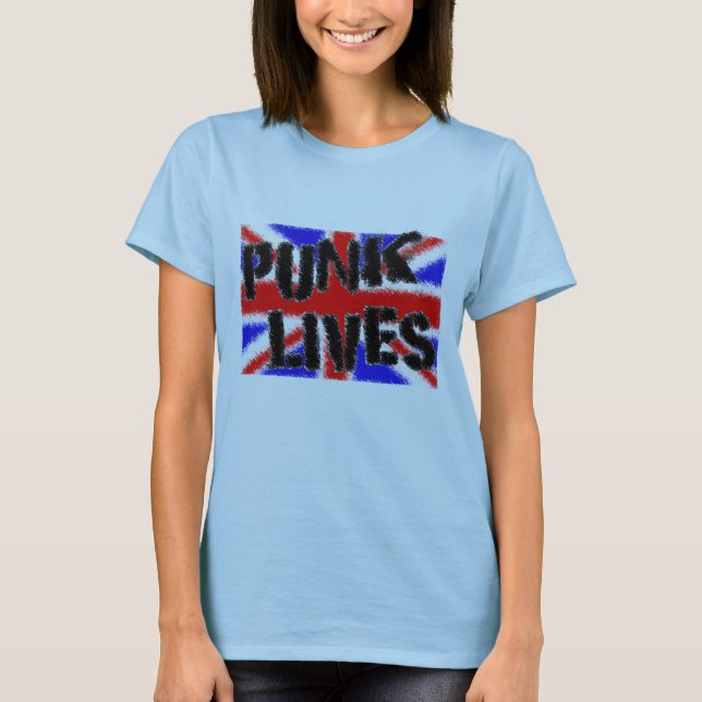 Camiseta vidas punkyes (Anverso)