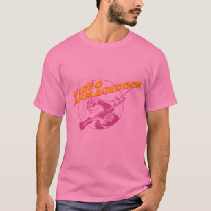 Camiseta Video Armagedón - Hombres rosas de los 80
