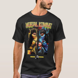 Camiseta Video de enfrentamiento de Scorpion vs SubZero de