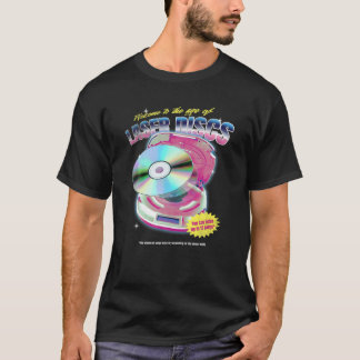 Camiseta Video de la noche de la película LaserDisc Viñeta