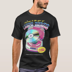 Camiseta Video de la noche de la película LaserDisc Viñeta 