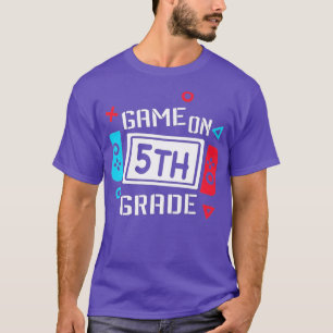 Camiseta Video de quinto grado desbloqueado de nuevo a Scho