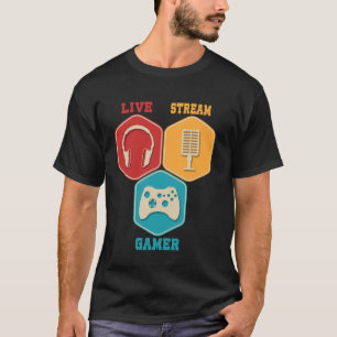 Camiseta Video de videojuego de videojuego en línea Creador