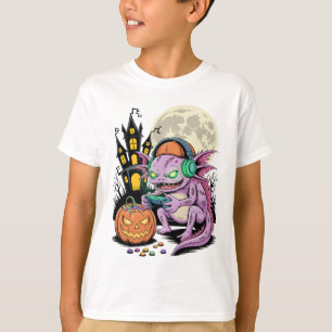 Camiseta Video del Castillo Embrujado del Jugador de Axolot