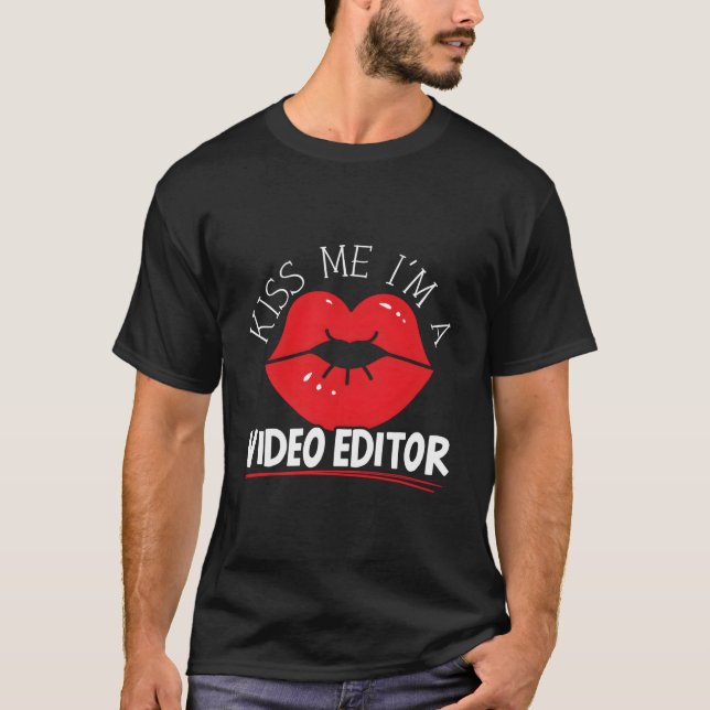 Camiseta Video Editor Video Editing Motion S Film Productio (Anverso)