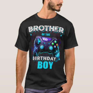 Camiseta Video Familiar de Hermano del Cumpleañero