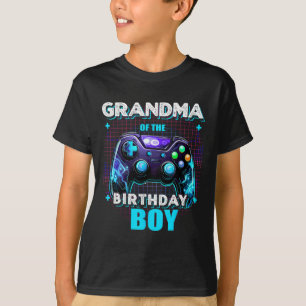Camiseta Video Familiar De La Abuela Del Niño De Cumpleaños