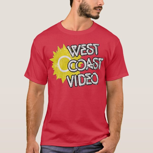 Camiseta Video-foto de la Costa Oeste (Anverso)