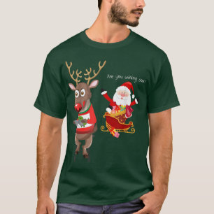 Camiseta video game addictive deer Christmas