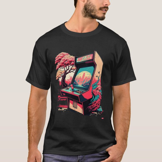 Camiseta Video Game Arcade 1 (Anverso)
