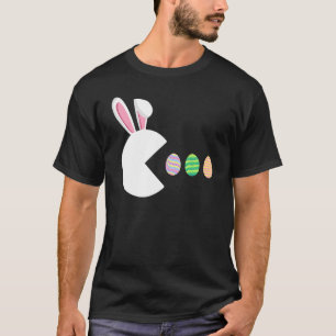 Camiseta Video Game Bunny Eggs Easter Gamer Kids Boys Men G