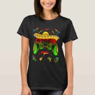 Camiseta Video Game Cinco De Mayo Niños Vamos Fiesta Pa