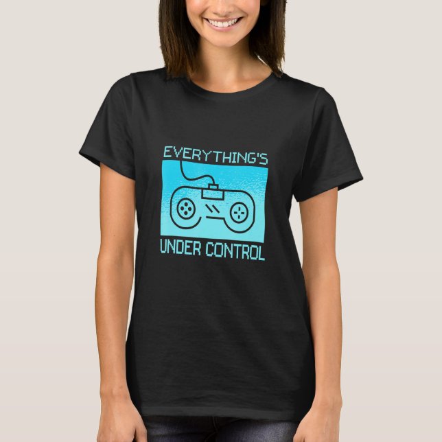 Camiseta Video Game Controller Gaming Console Gamami Stream (Anverso)