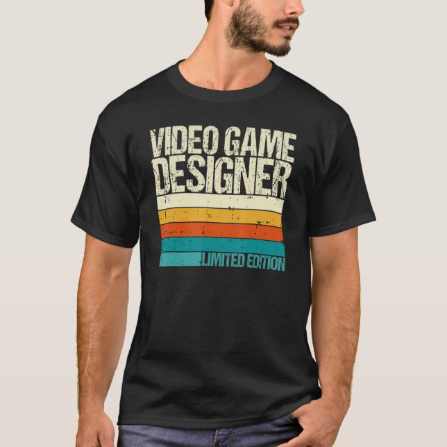 Camiseta Video Game Designer Limited Edition (Anverso)
