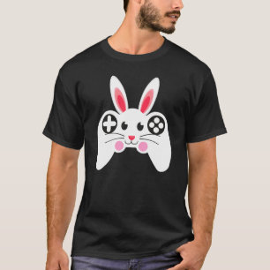Camiseta Video Game Happy Easter Bunny Gaming Controller Ga