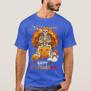 Camiseta Video Game Happy Hallothanksmas Halloween Gaming S