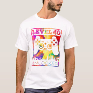 Camiseta Video Game Level 40 40