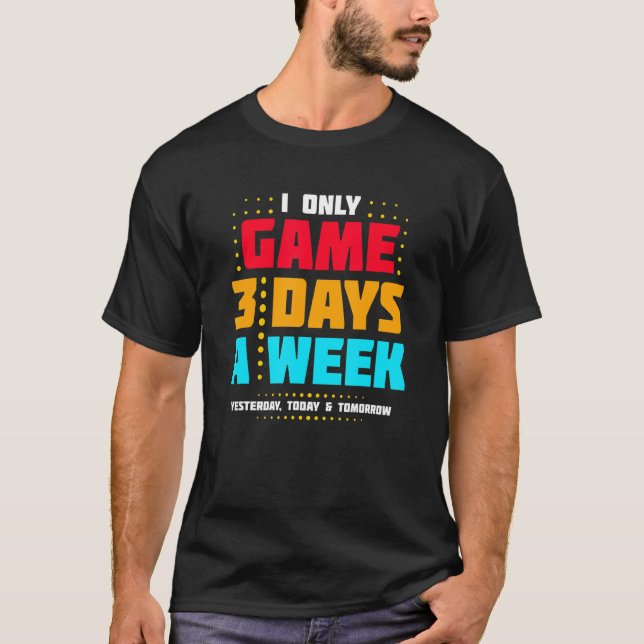 Camiseta Video Game Player - PC Console Online Gaming - Div (Anverso)