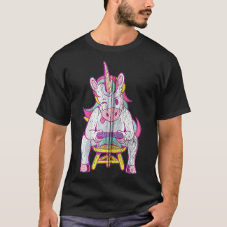 Camiseta Video Game Unicorn Gift For Boys Zip