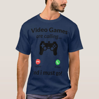 Camiseta Video Games Are Calling Decline retro boy