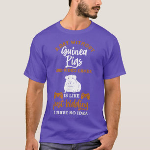Camiseta Video Games Gamer Gaming Guinea pig