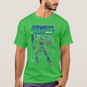 Camiseta Video Juego Robot Modelo S