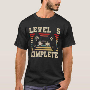 Camiseta Video jugador de 5º aniversario de nivel 5 complet