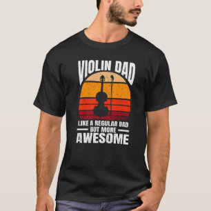 Camiseta Vídeo violinista de violinista de violín de músico