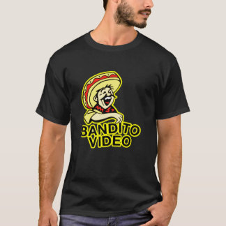 CAMISETA VIDEO Y PEGATINA DE BANDITO 