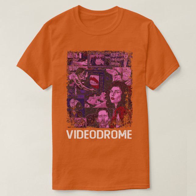 Camiseta Videódromo de Seducción Virtual TShirt Sucb para T (Diseño del anverso)