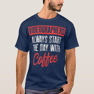 Camiseta Videógrafo Iniciar Videografía Cineasta Regalo