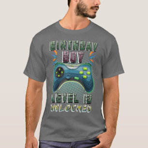 Camiseta Videojuego 13º Jugador de Cumpleaños Niños de Nive