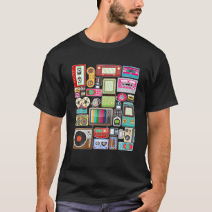 Camiseta Videojuego 80S 90S Retro Classic Arcade Vintage